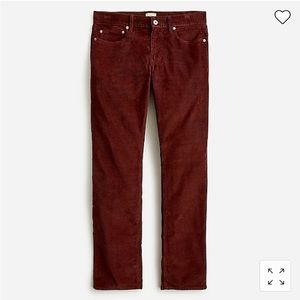 J Crew Flex Slim Fit Corduroy Chinos 36x30